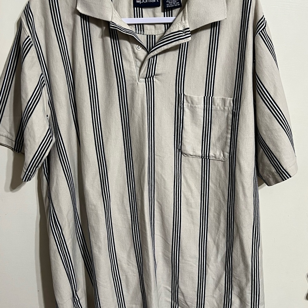 Striped Polo Shirt